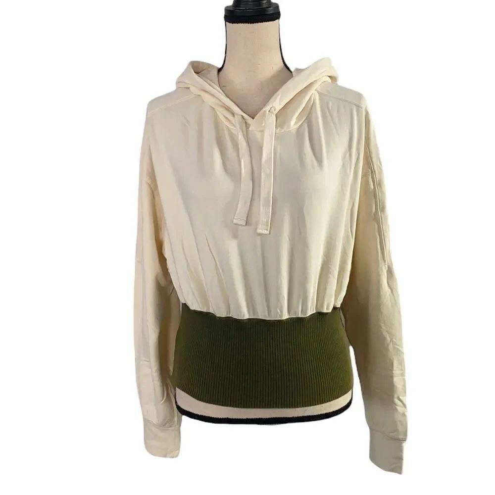 NWOT Free People Movement Cropped Hoodie Size S